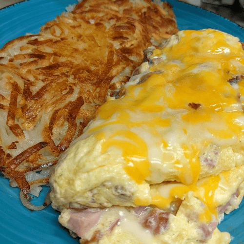 Three Little Piggies Omelette