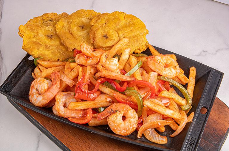 Camarones Salteados