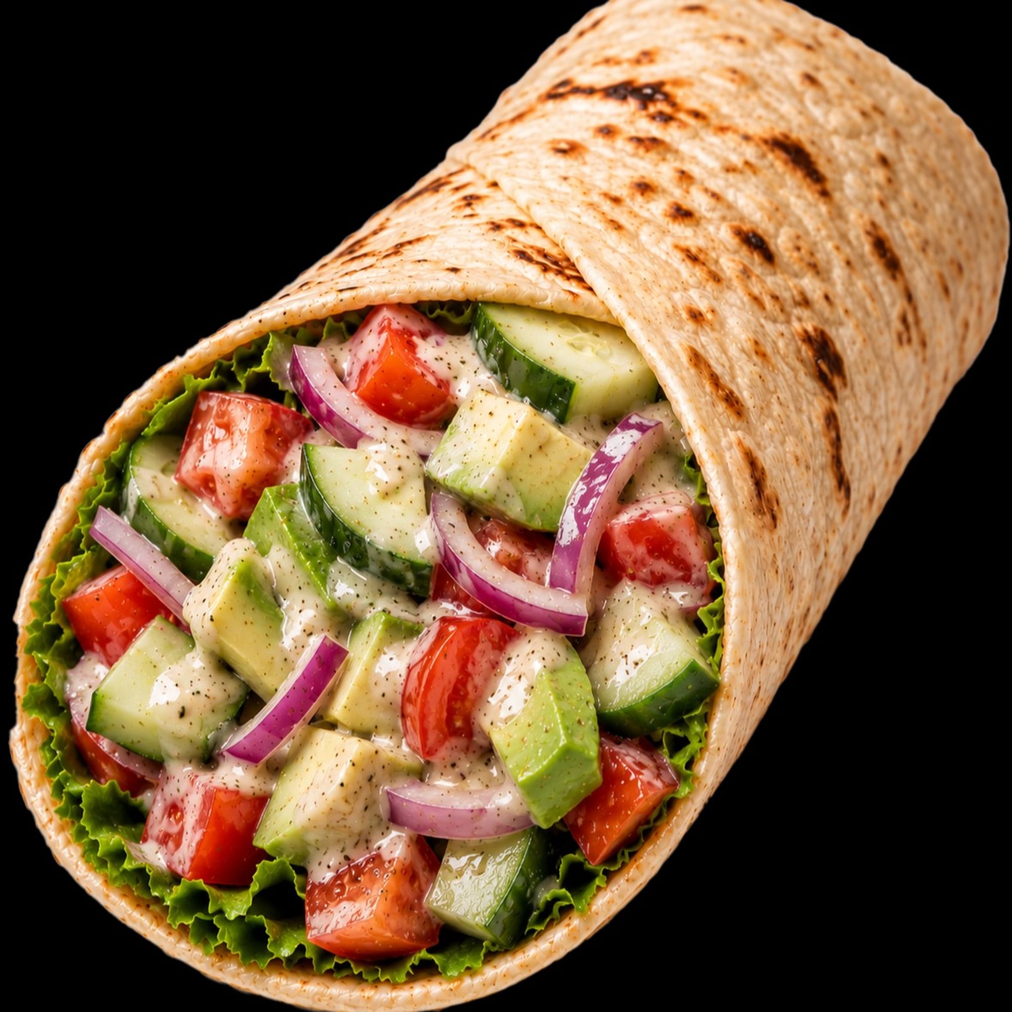 Avocado Veggie Wrap