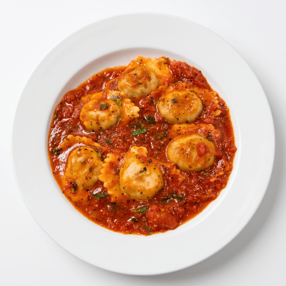 Beef Ravioli All'Arrabbiata
