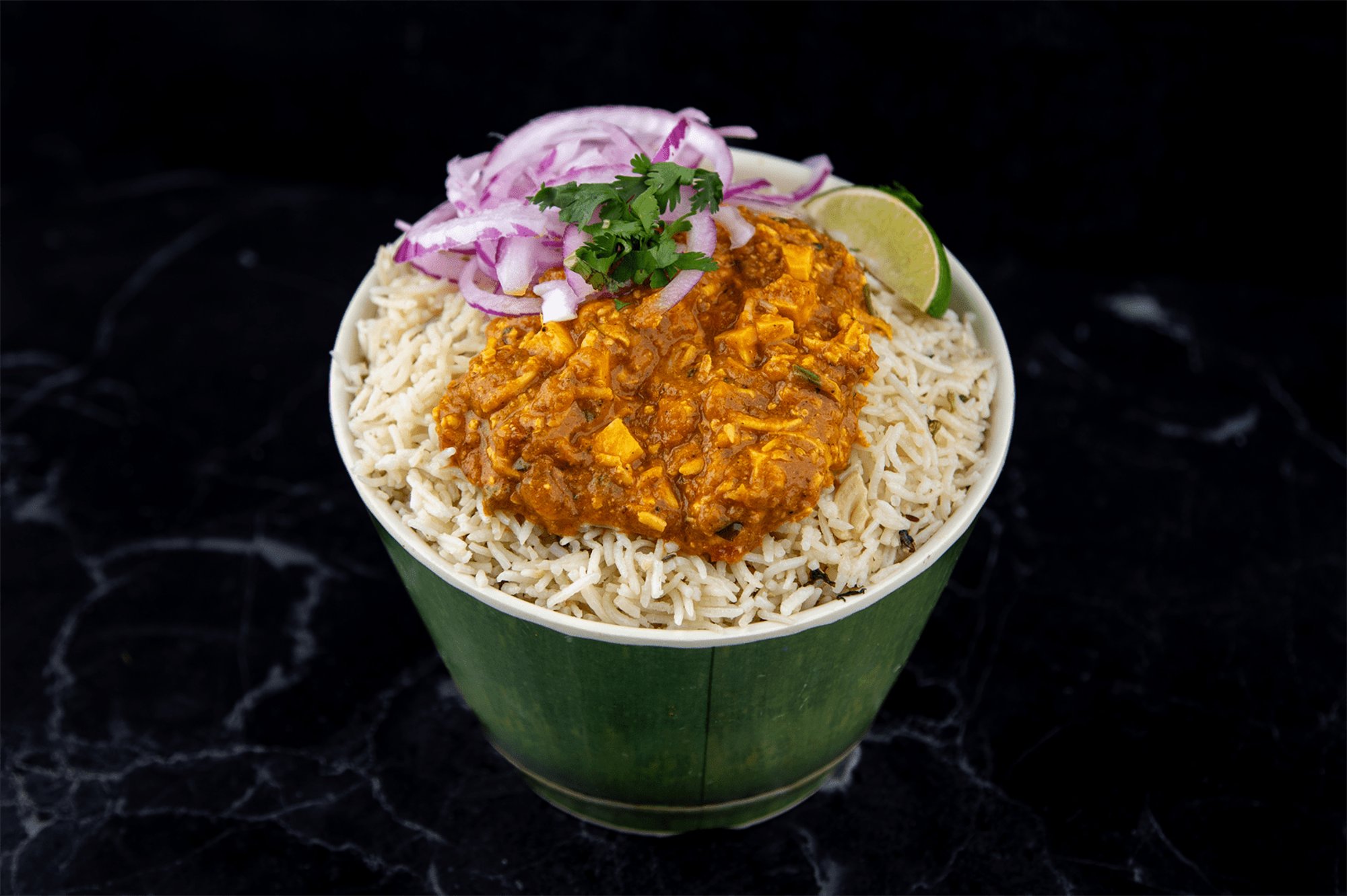 Paneer Kheema Biryani