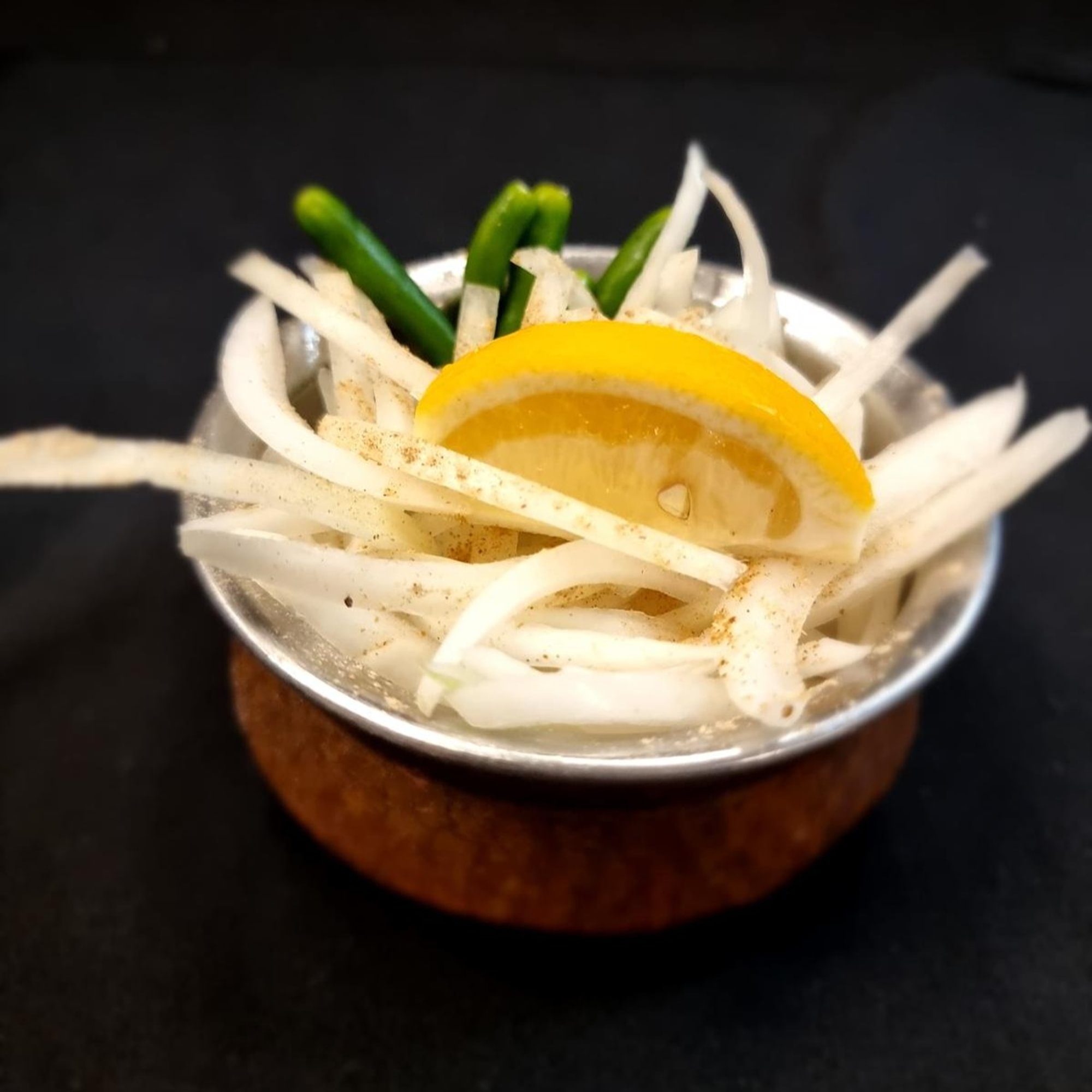 Sliced Onions & Lemon
