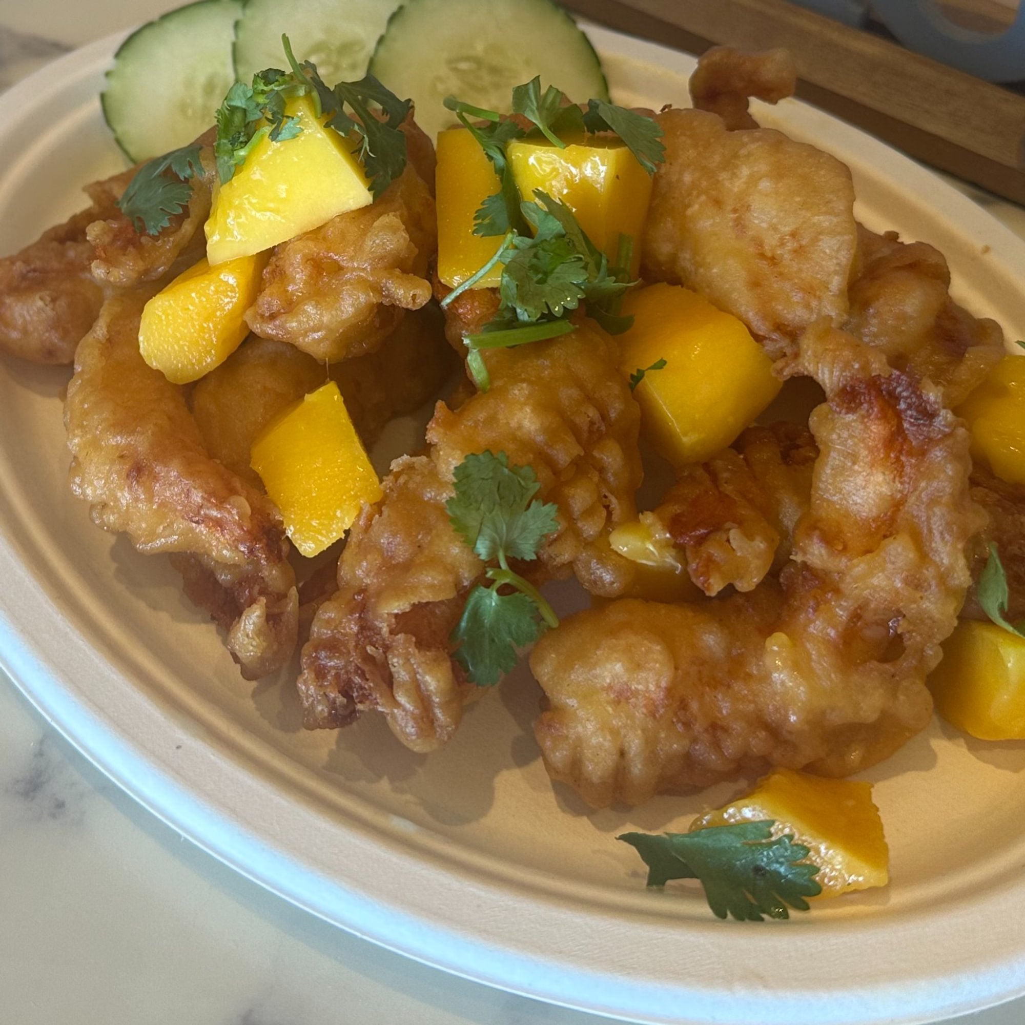 Tropical Mango Chicken or Shrimp (Lunch Combo)
