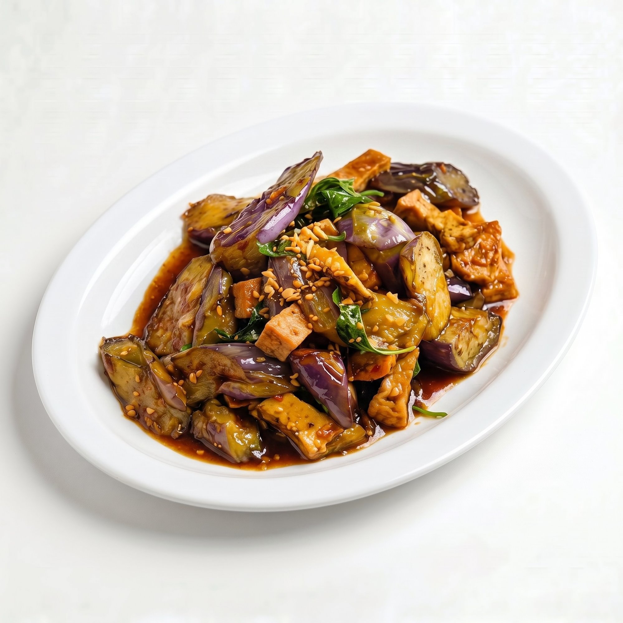 Stir Fried Eggplant