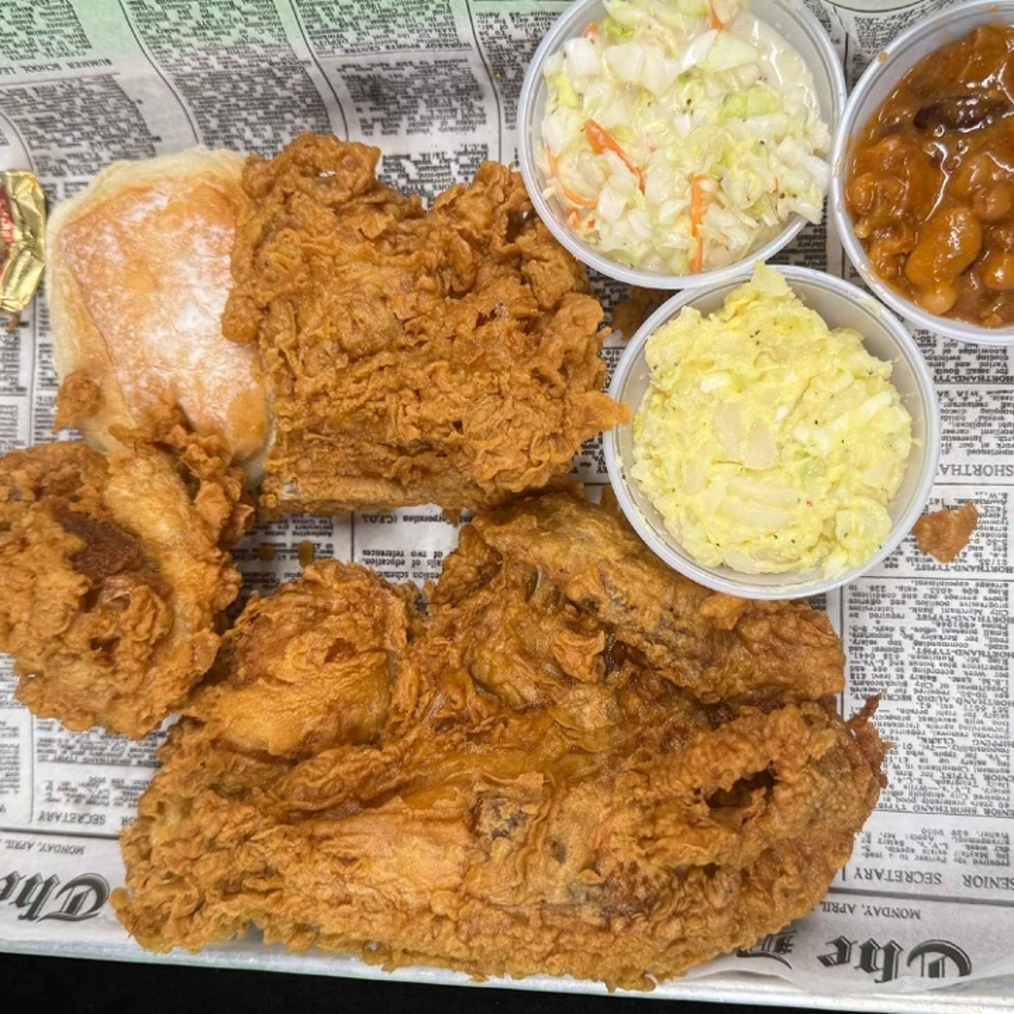 1/2 Chicken Dinner