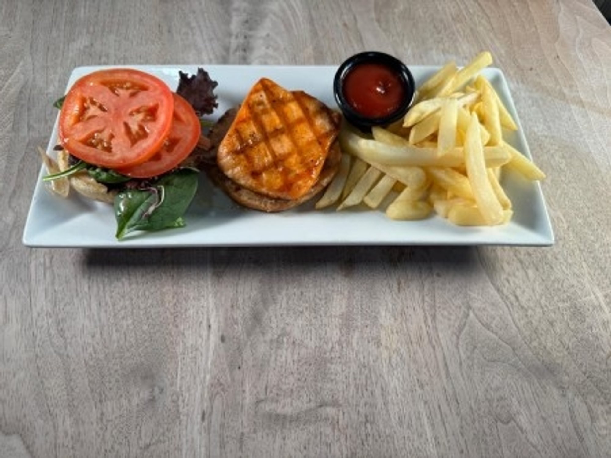 Salmon Burger LS