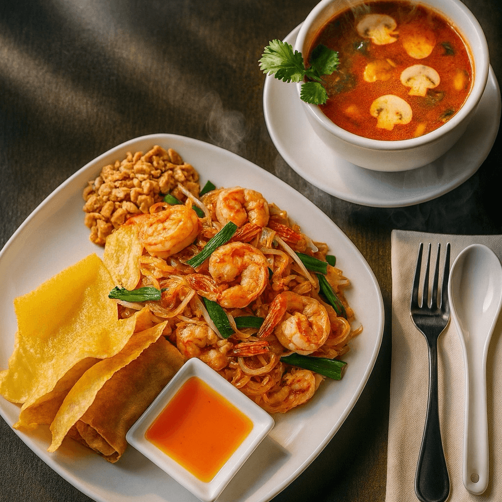 L. Pad thai