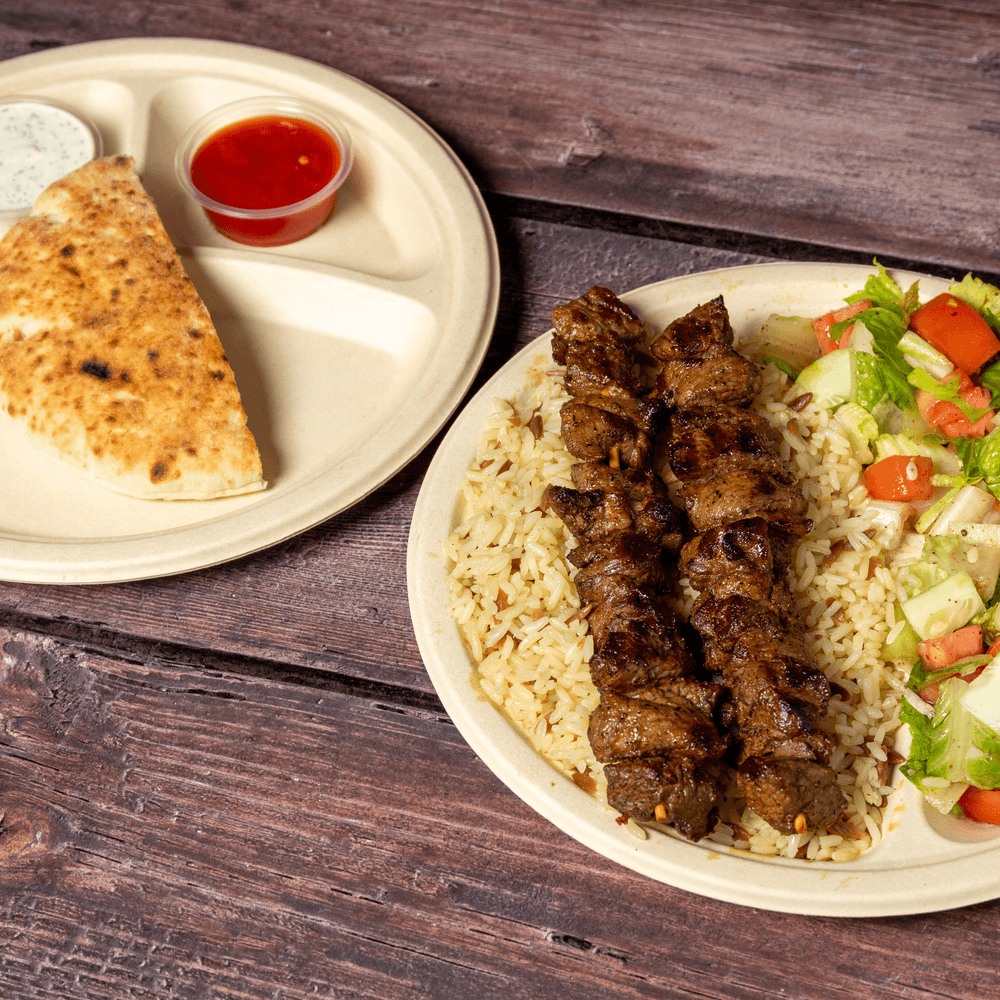 Large Lamb Kebab Platter