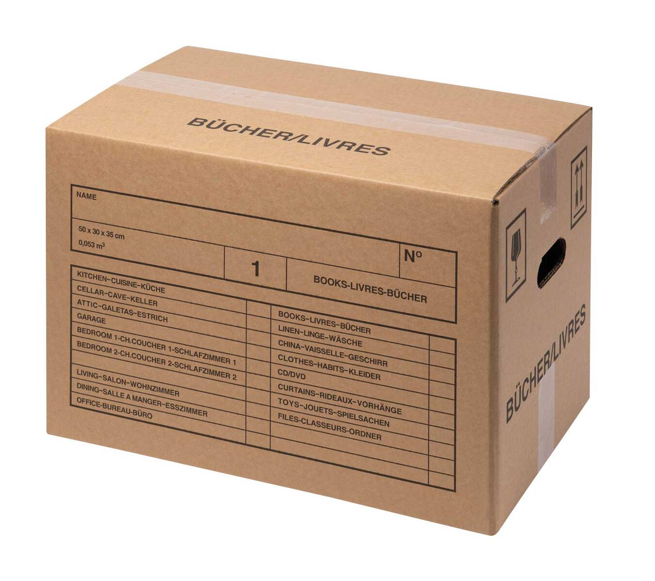 Prêt de Cartons de déménagement