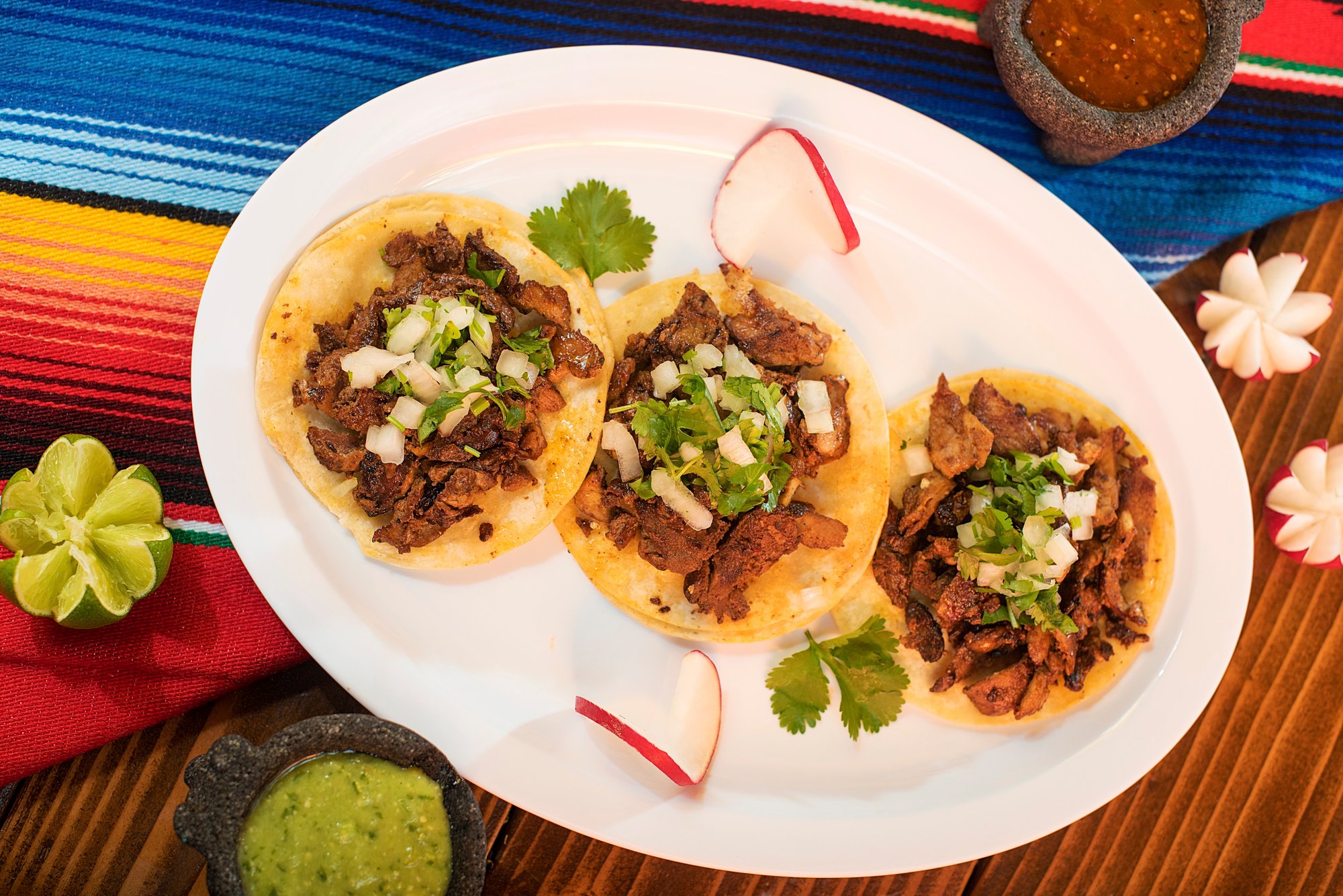 Special 3 Taquitos Al Pastor CDMX Style