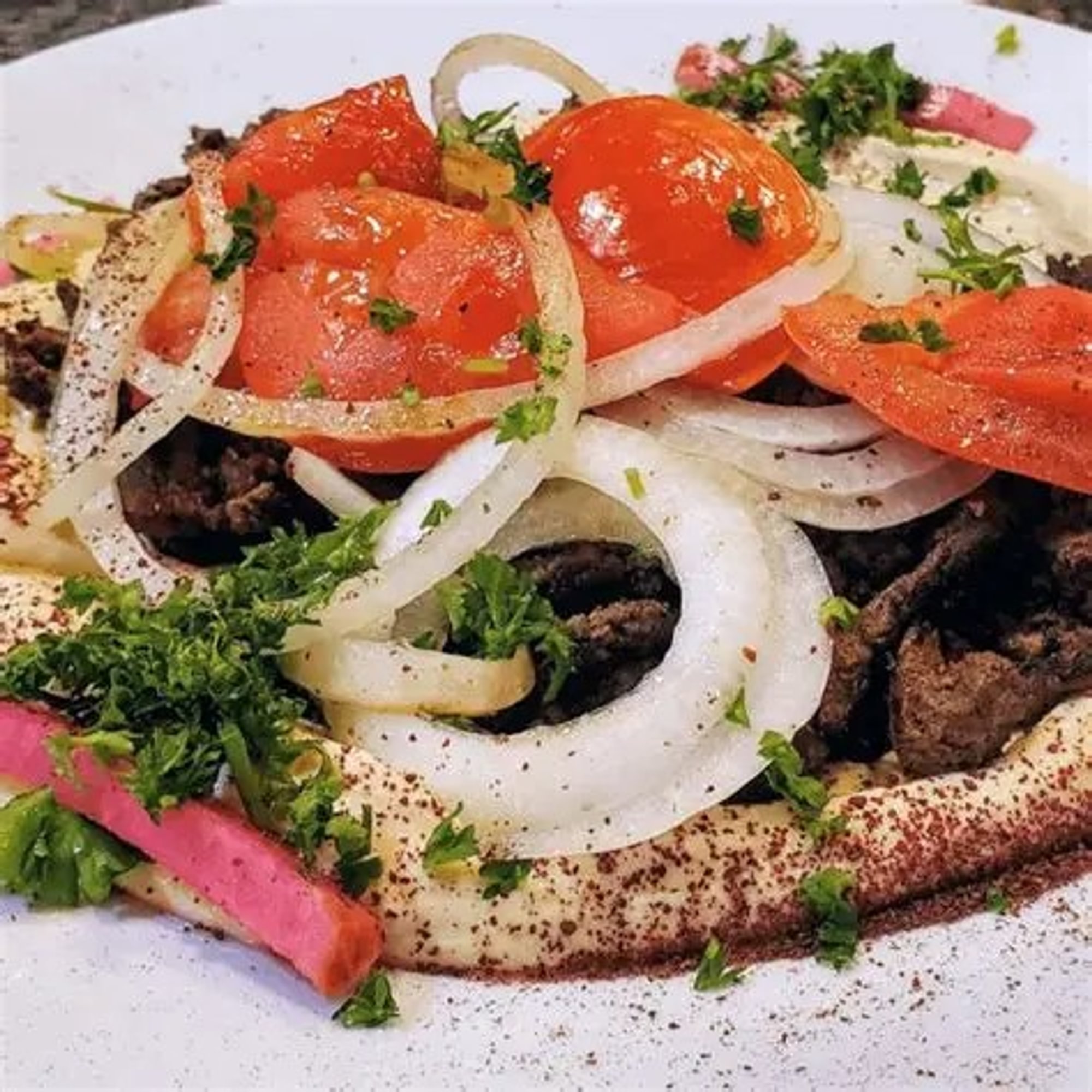 Hummus Shawarma Plate