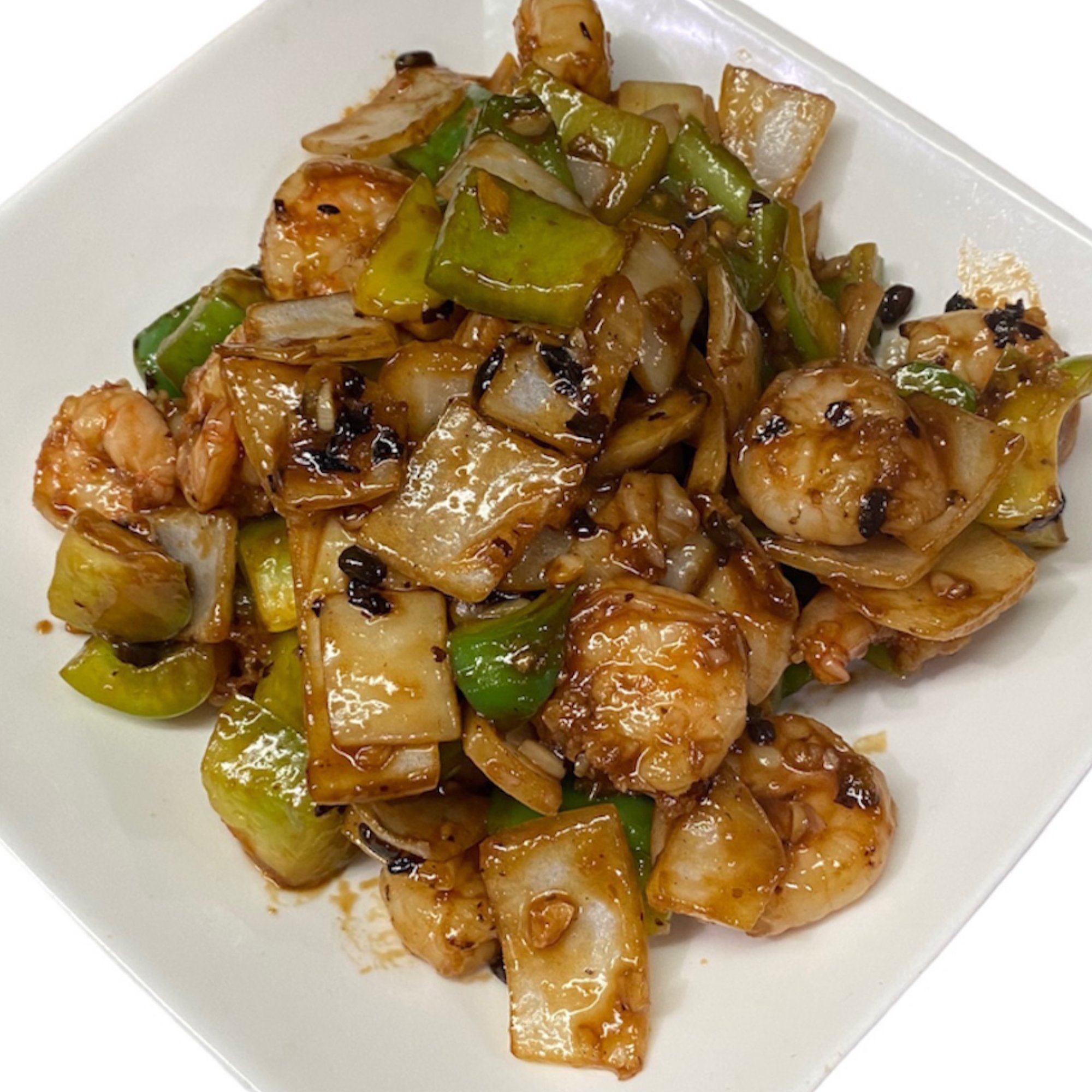 Shrimp with Black Bean Sauce