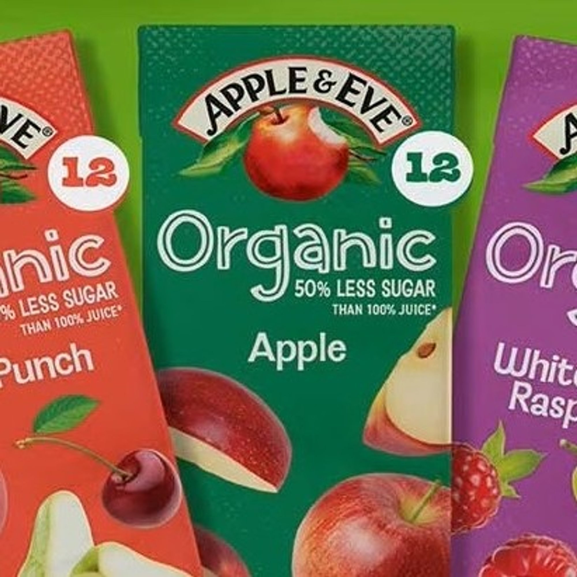 Apple & Eve Organic Reduced Sugar Juices
