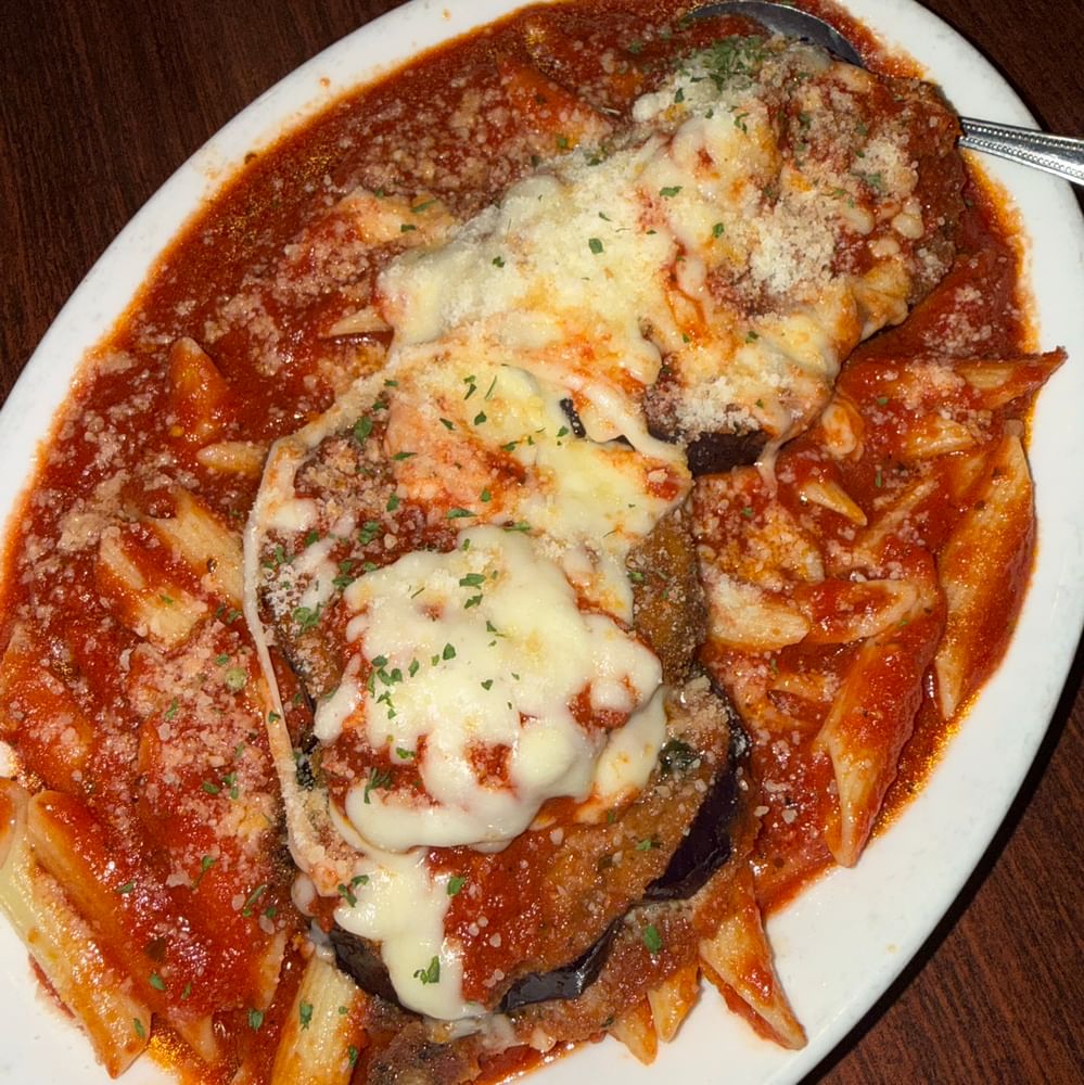 Eggplant Parmesan Pasta