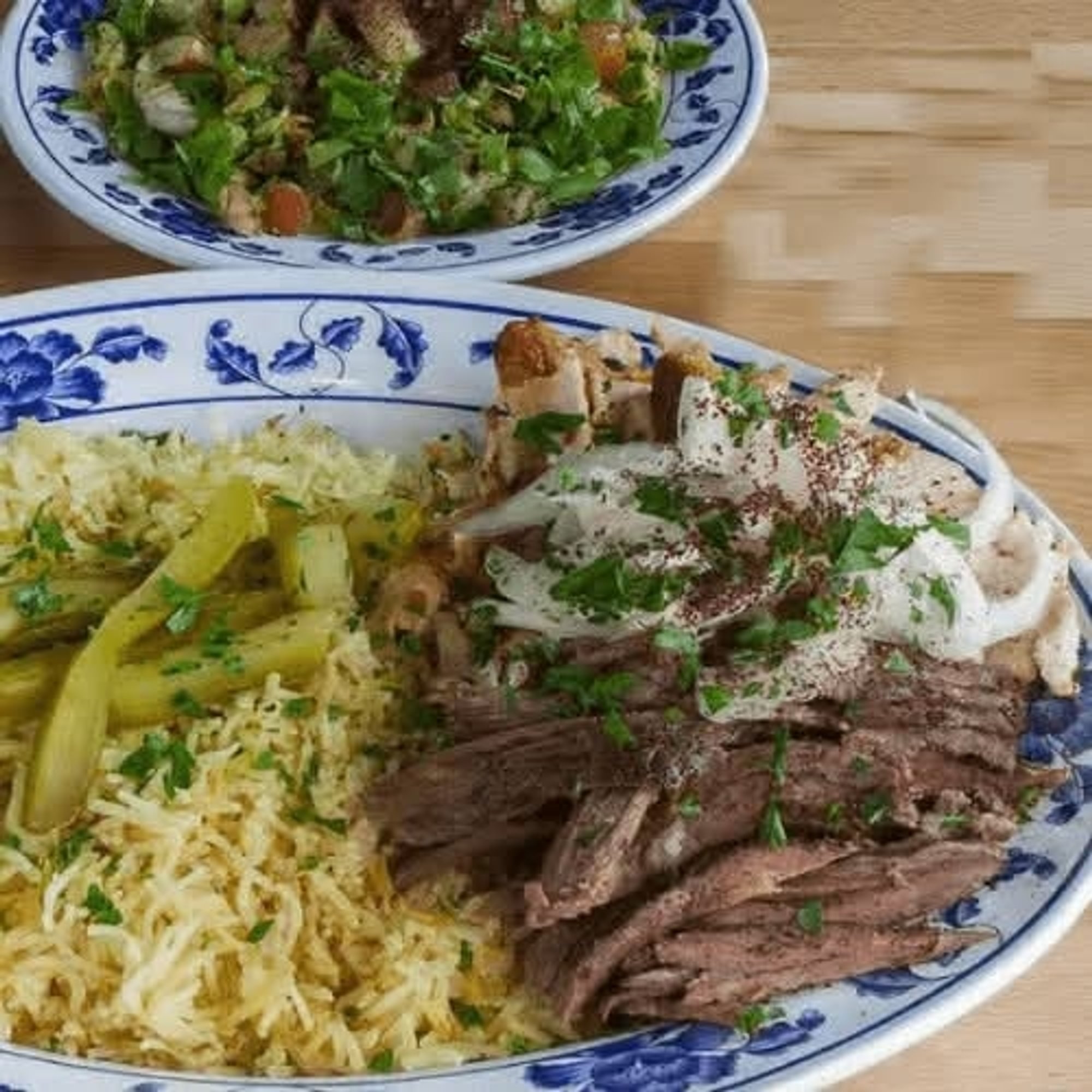 Chicken & Beef Shawarma Combo # 3