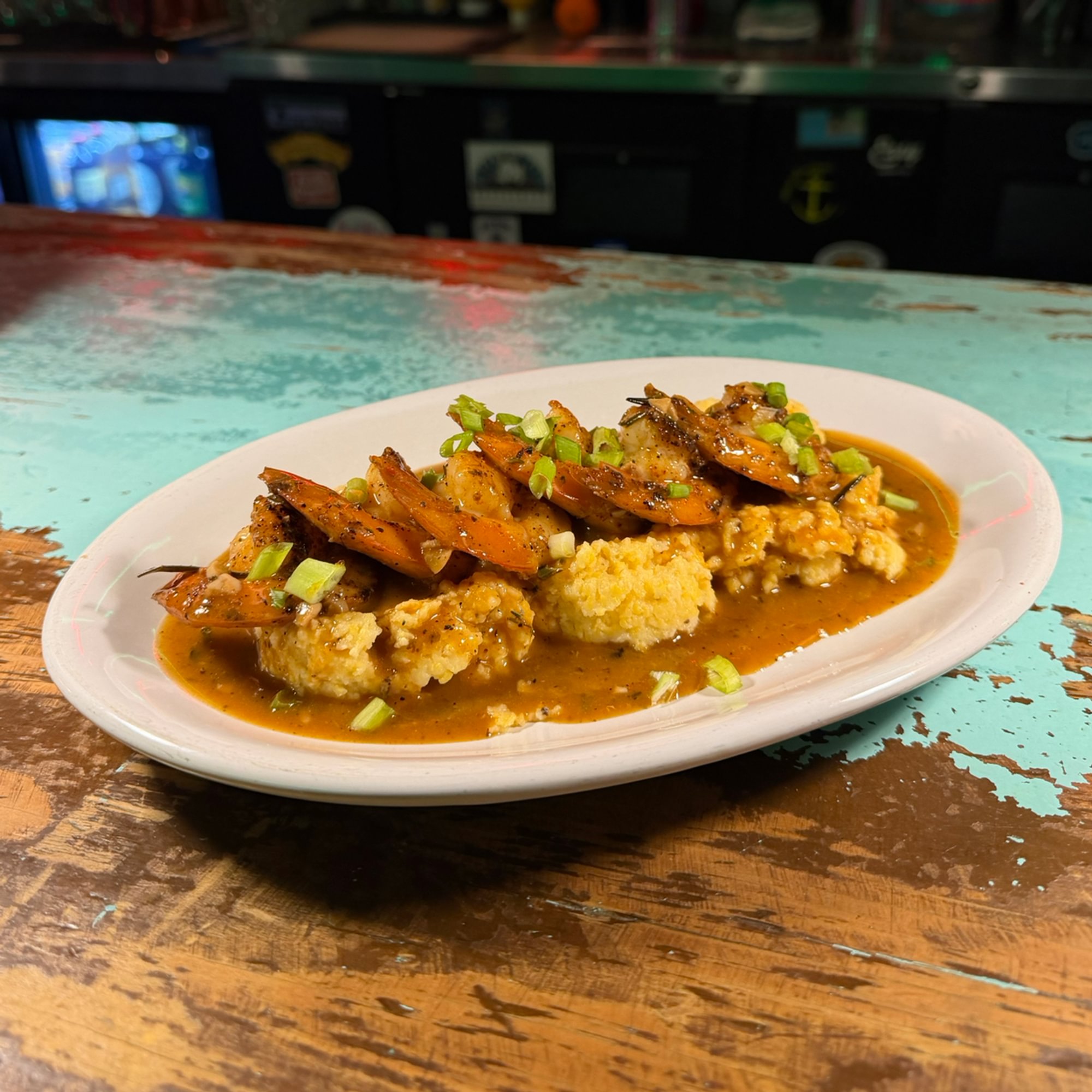 BBQ Shrimp & Grits