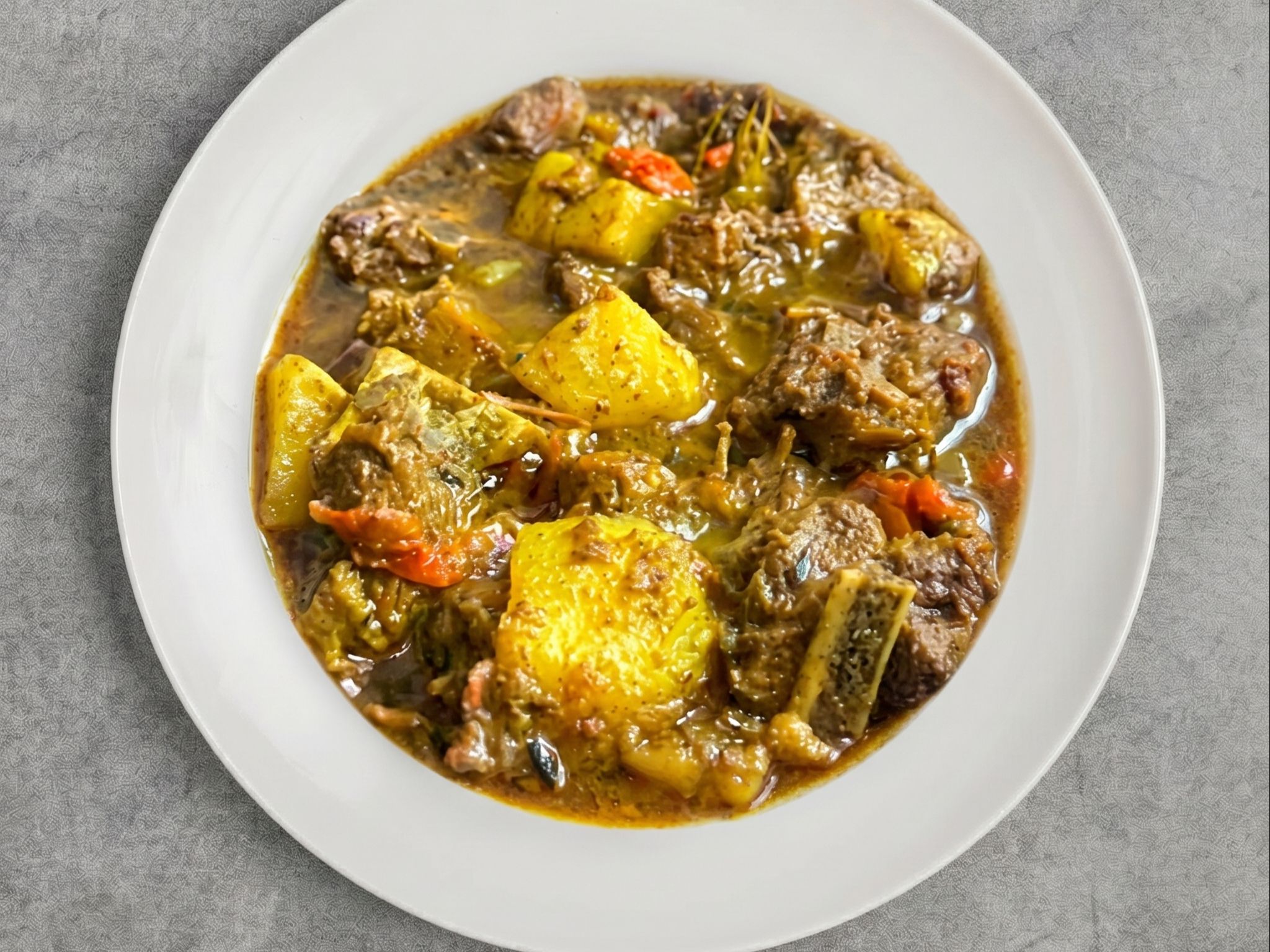 Curry Goat Lunch