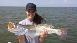 Big Trout!! Caught on Fish On Guide Service! your  1 private Fishing Guide, Fishing Charter and Fishing Tours provider located in Corpus Christi, Texas.