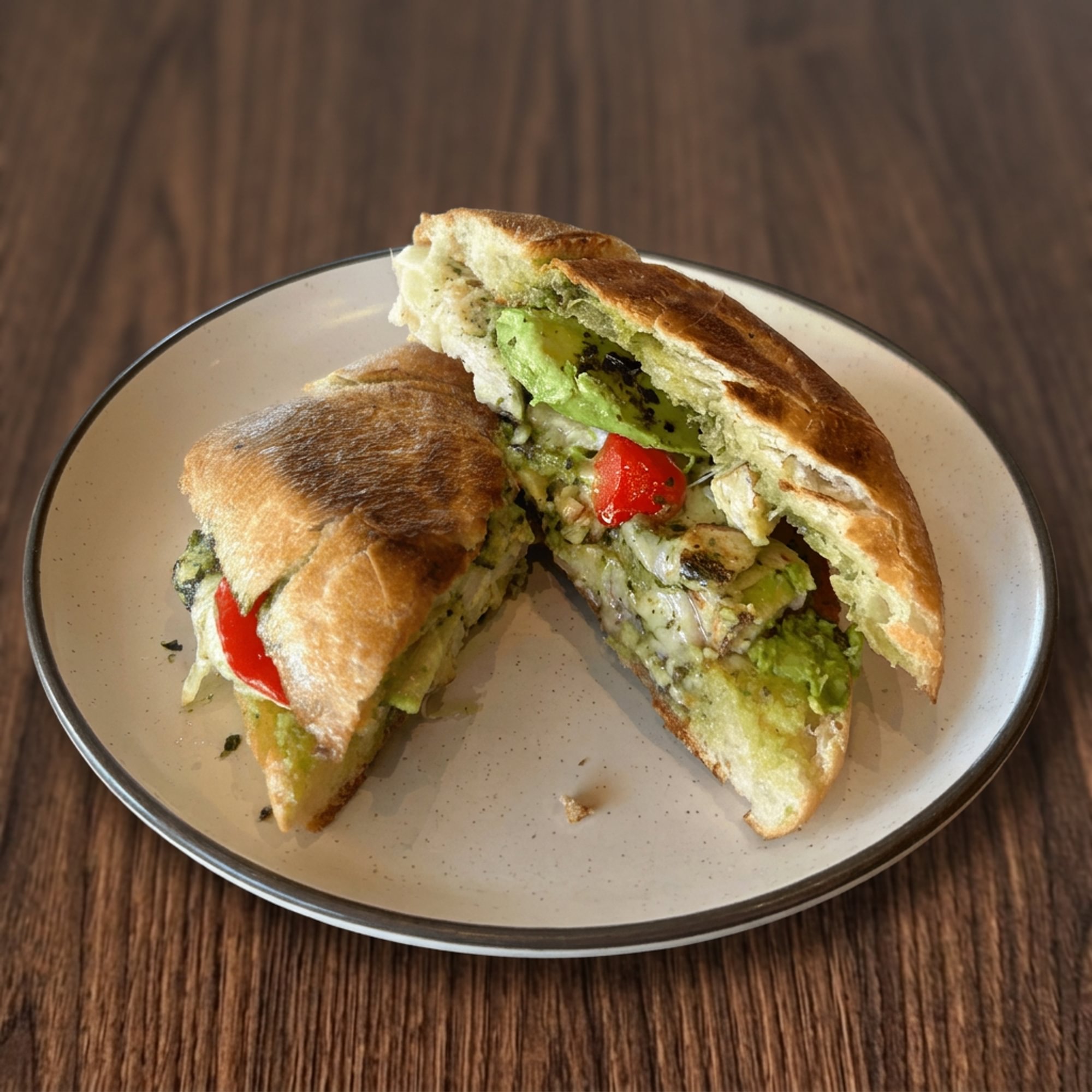 Pesto Caprese Panini