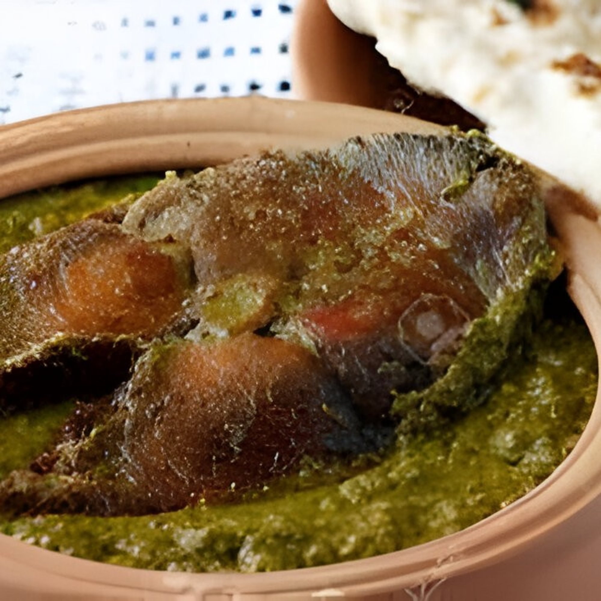 Fish saag