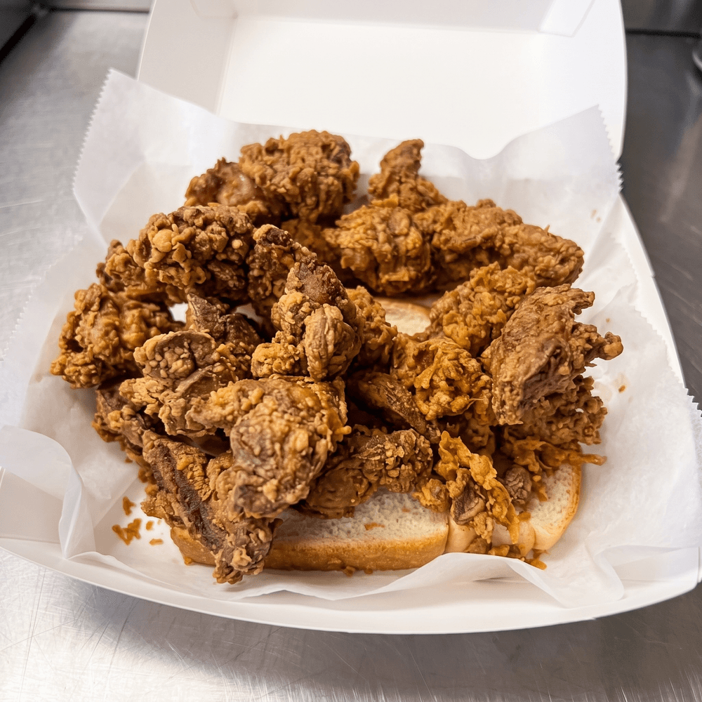 Liver/Gizzard mixed and Fries