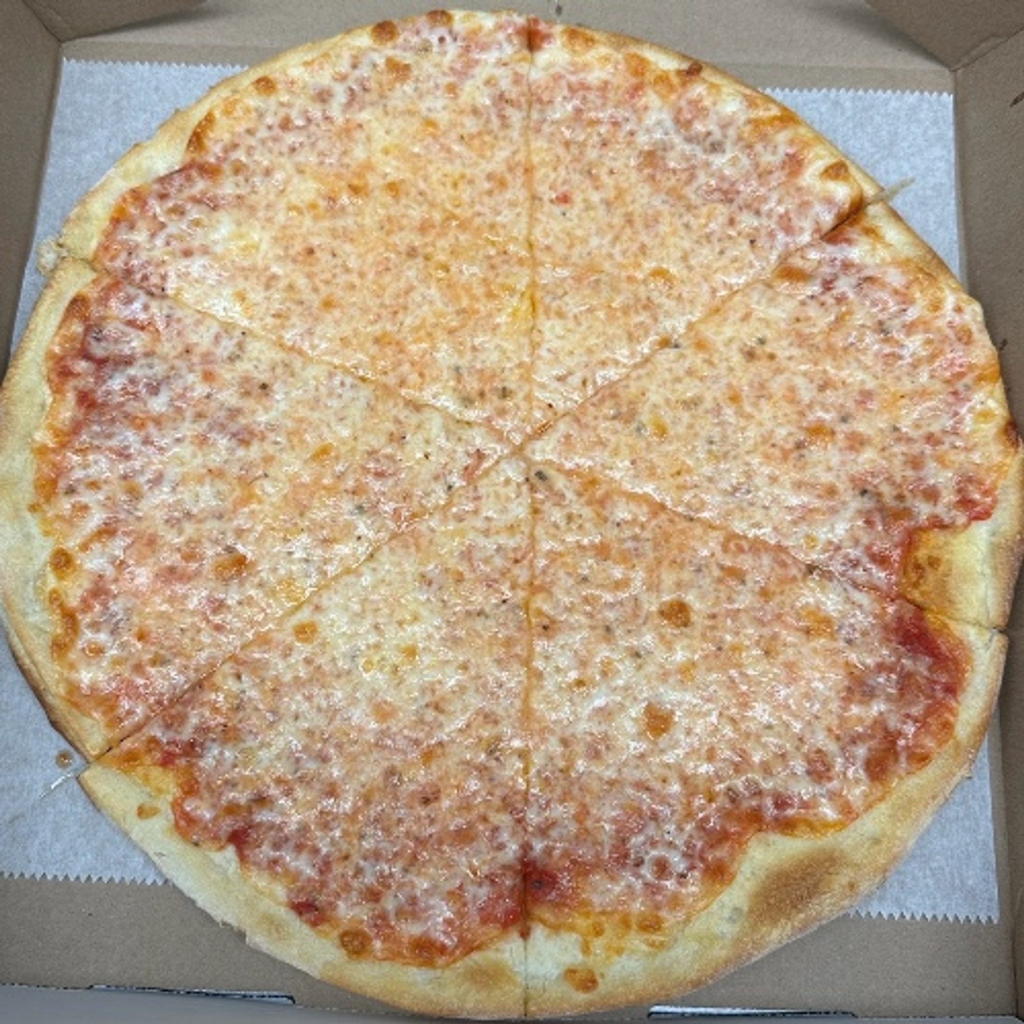Plain Cheese Pizza (XL 18" (12 Slices))