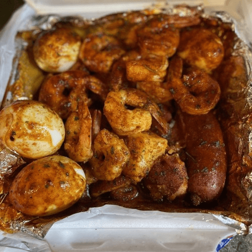 Large Boiled Shrimp Platter