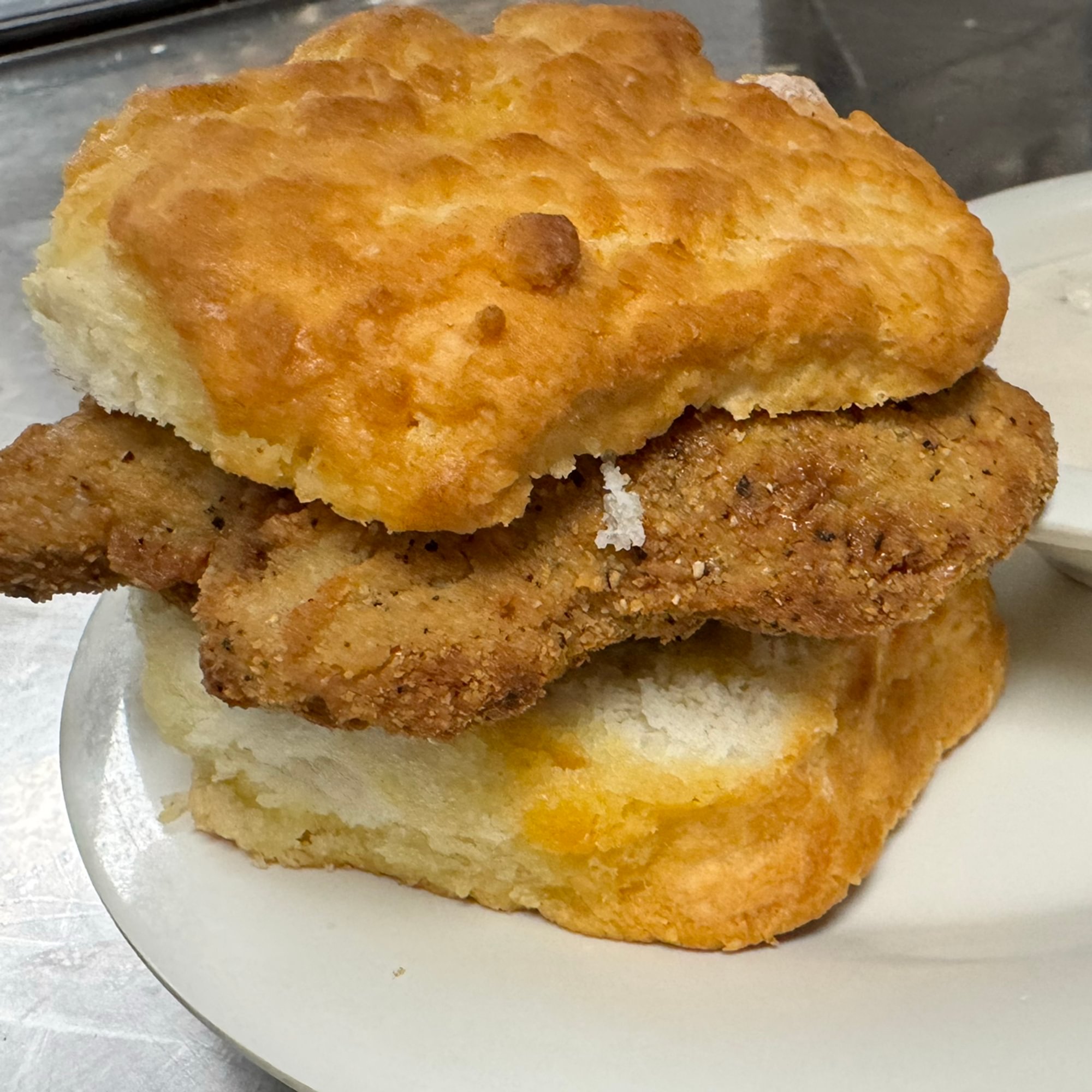 Country Fried Steak Biscuit