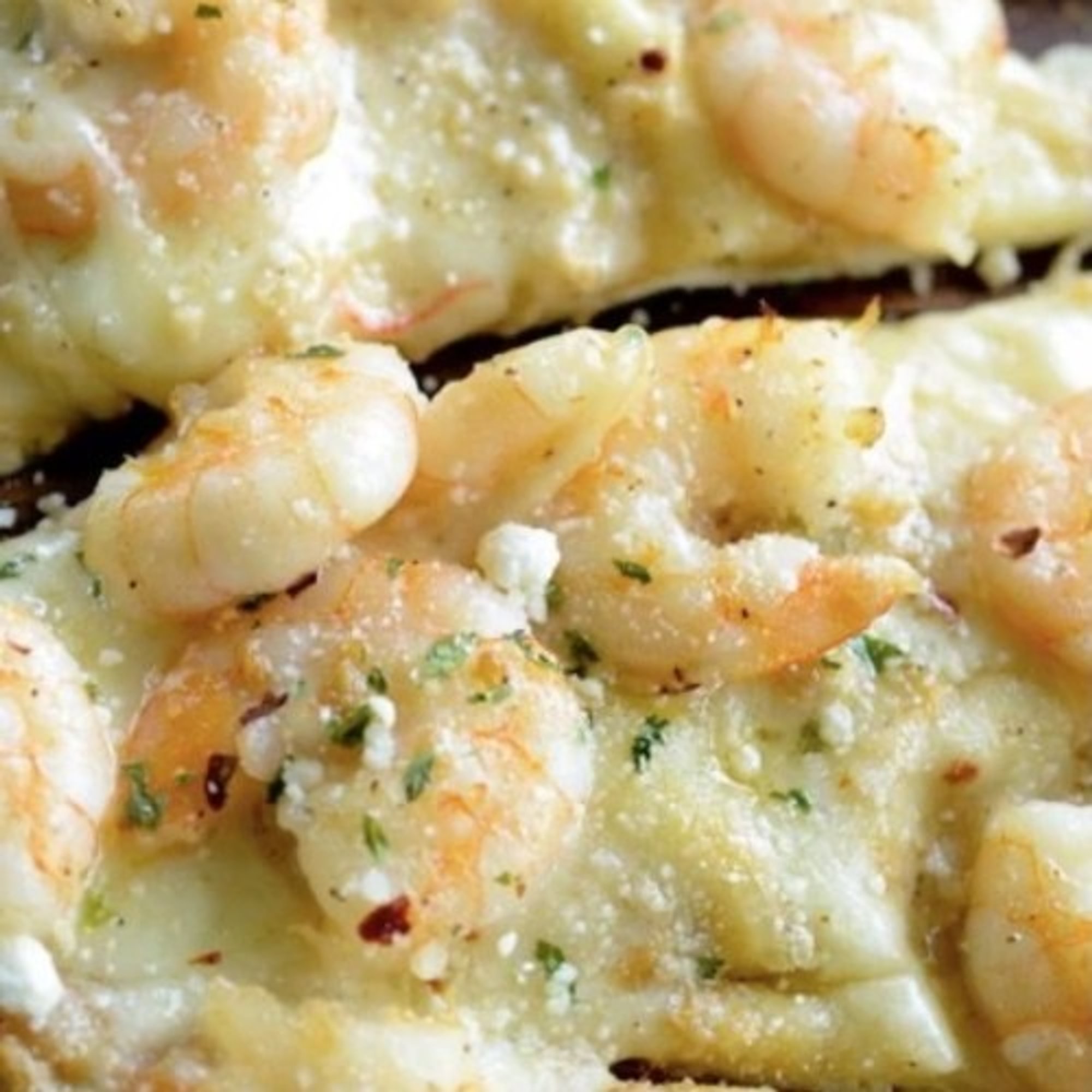 Shrimp Cheesy Bread
