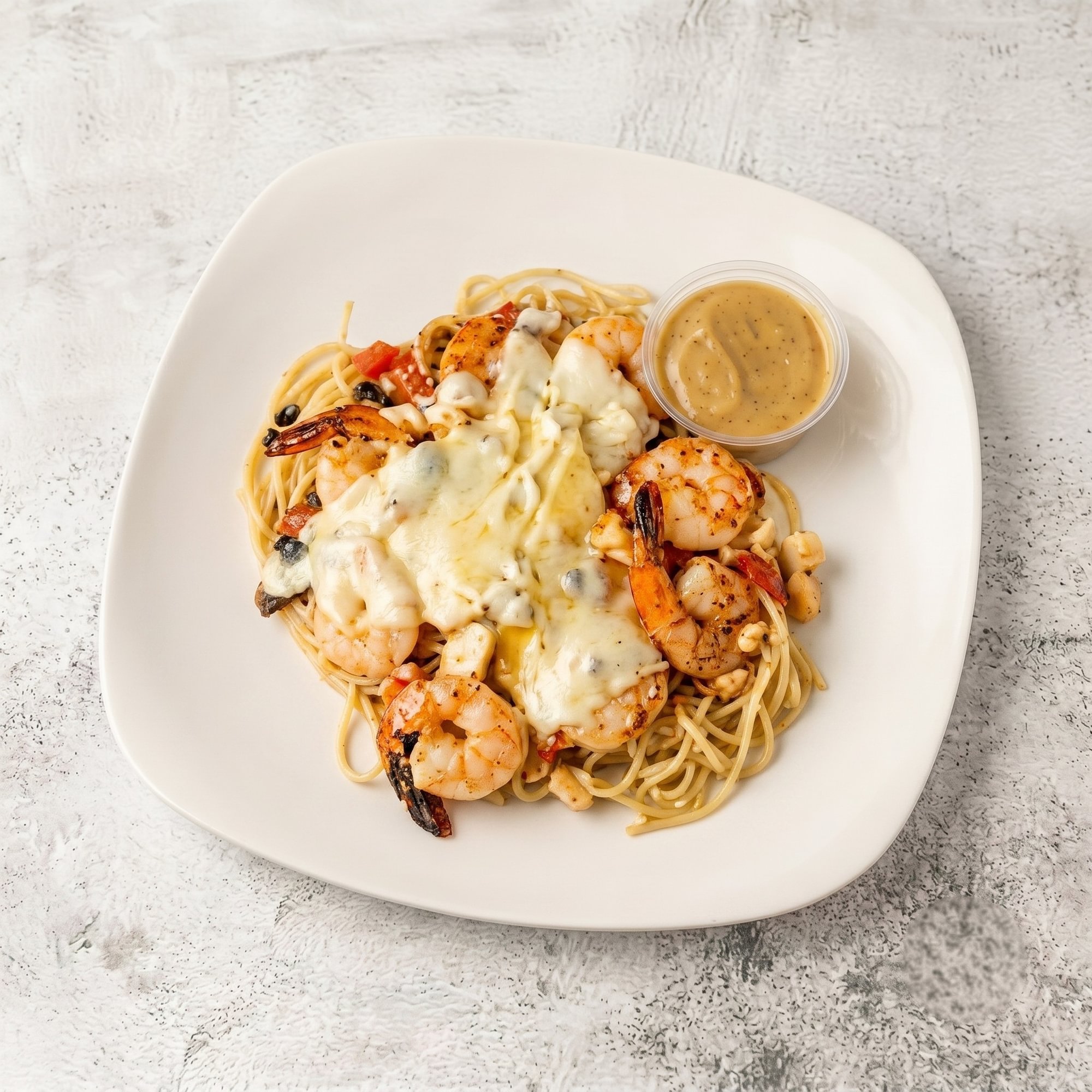 Shrimp Parmigiana Sandwich
