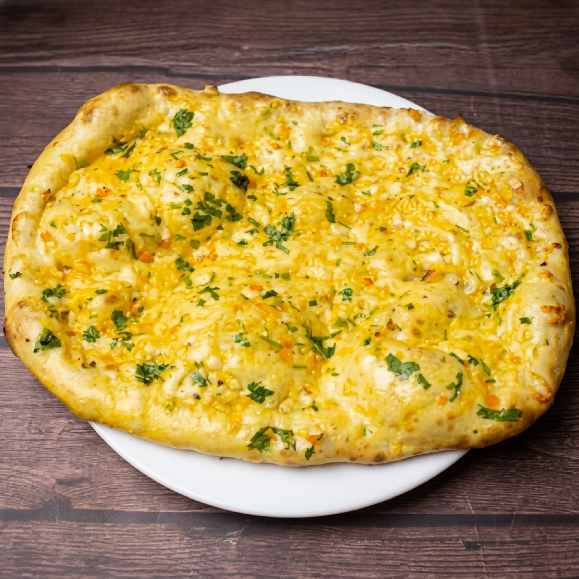 Cheese-Chilli-Garlic Naan
