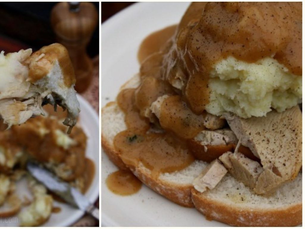 Open Faced Turkey