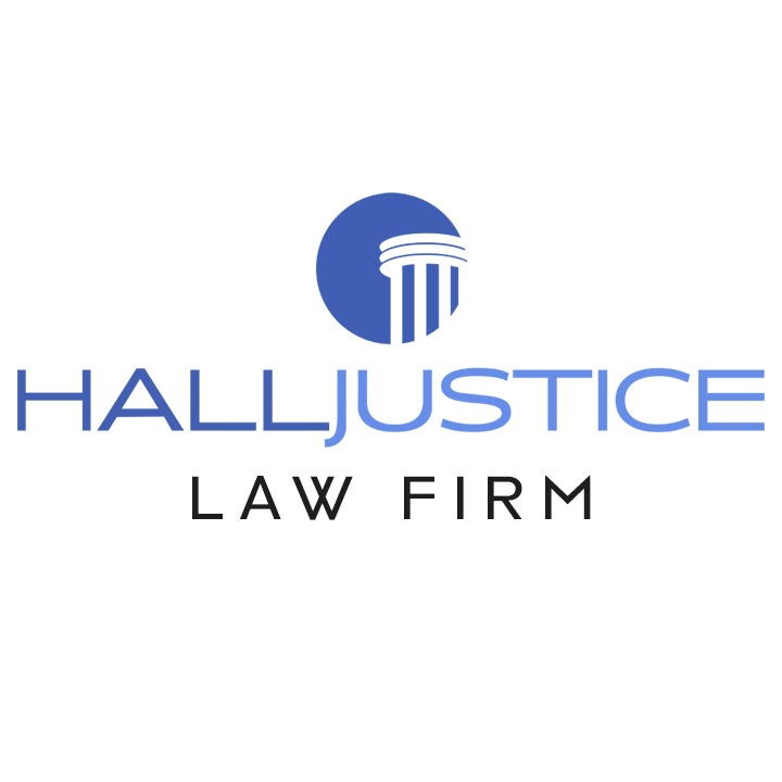 Hall-Justice Law Firm Logo