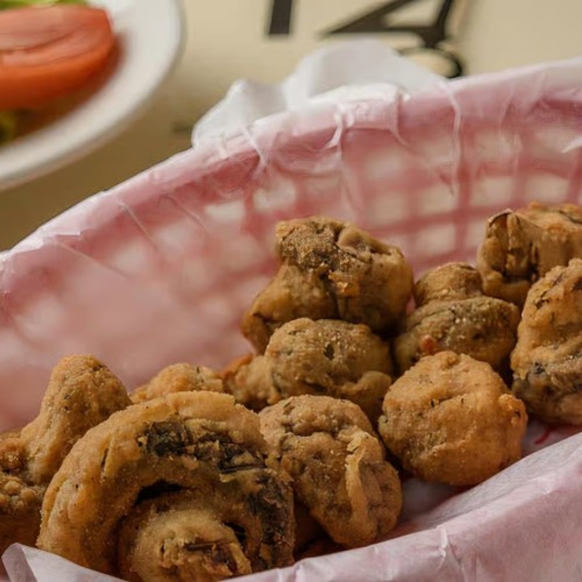 Fried Fresh Mushrooms