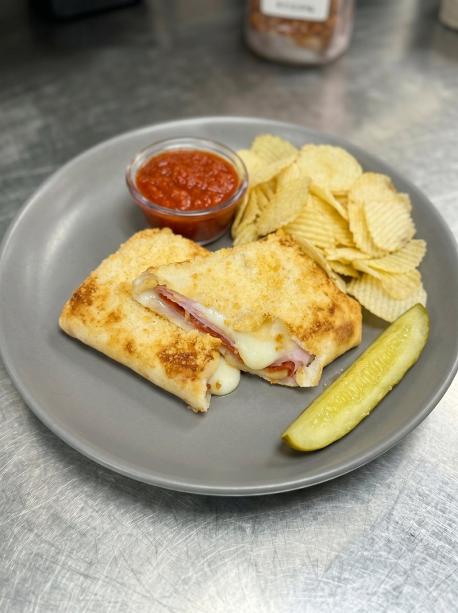 Baked Pizza Wrap