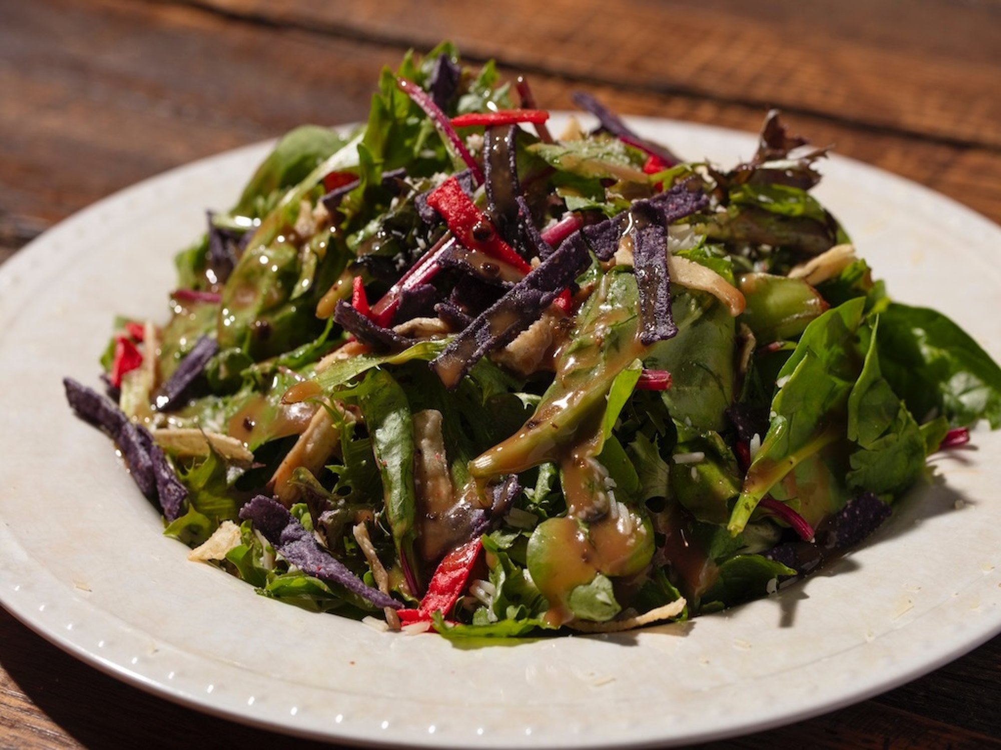 #2) Spring Mix Salad