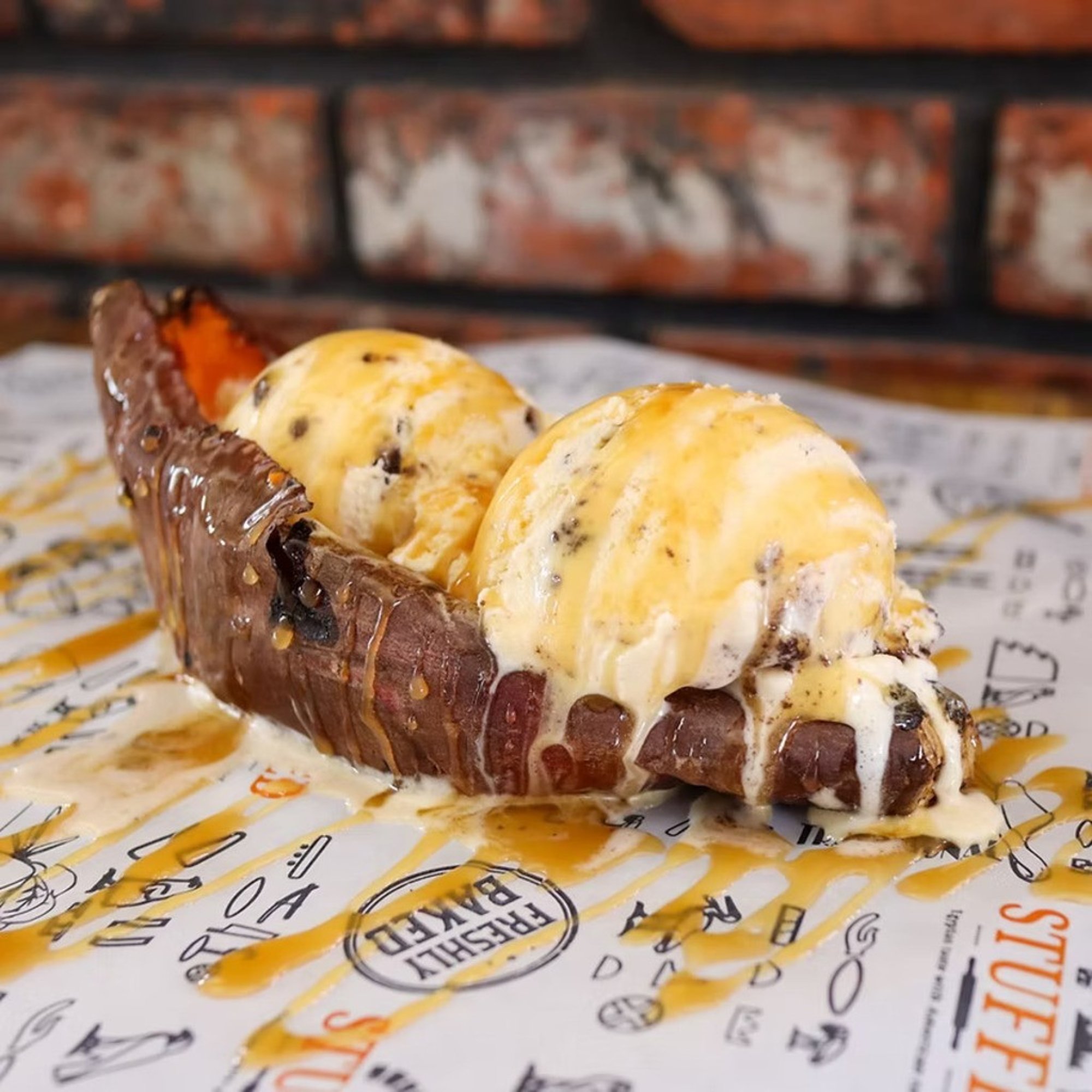 Sweet Potato Ice-cream