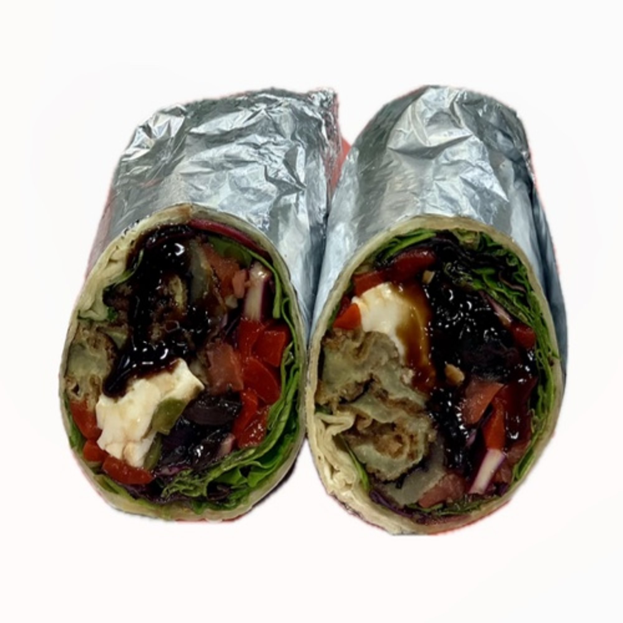 Fried Eggplant Pita