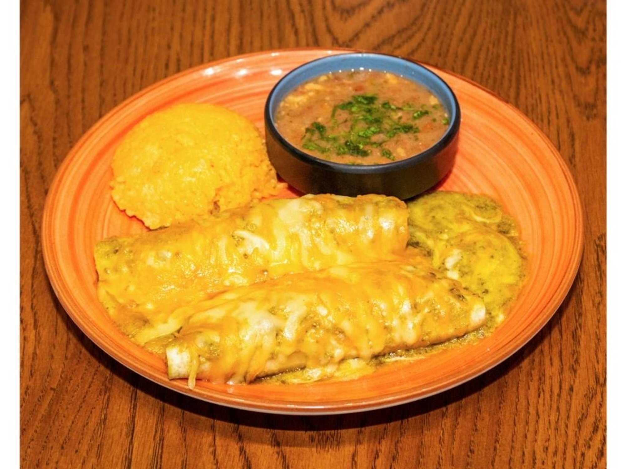 Cheese & Onion Enchiladas