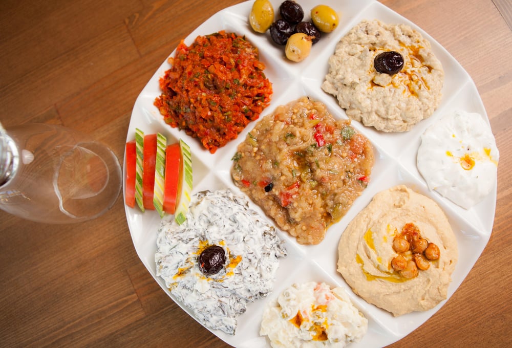 Small Mixed Meze Plate