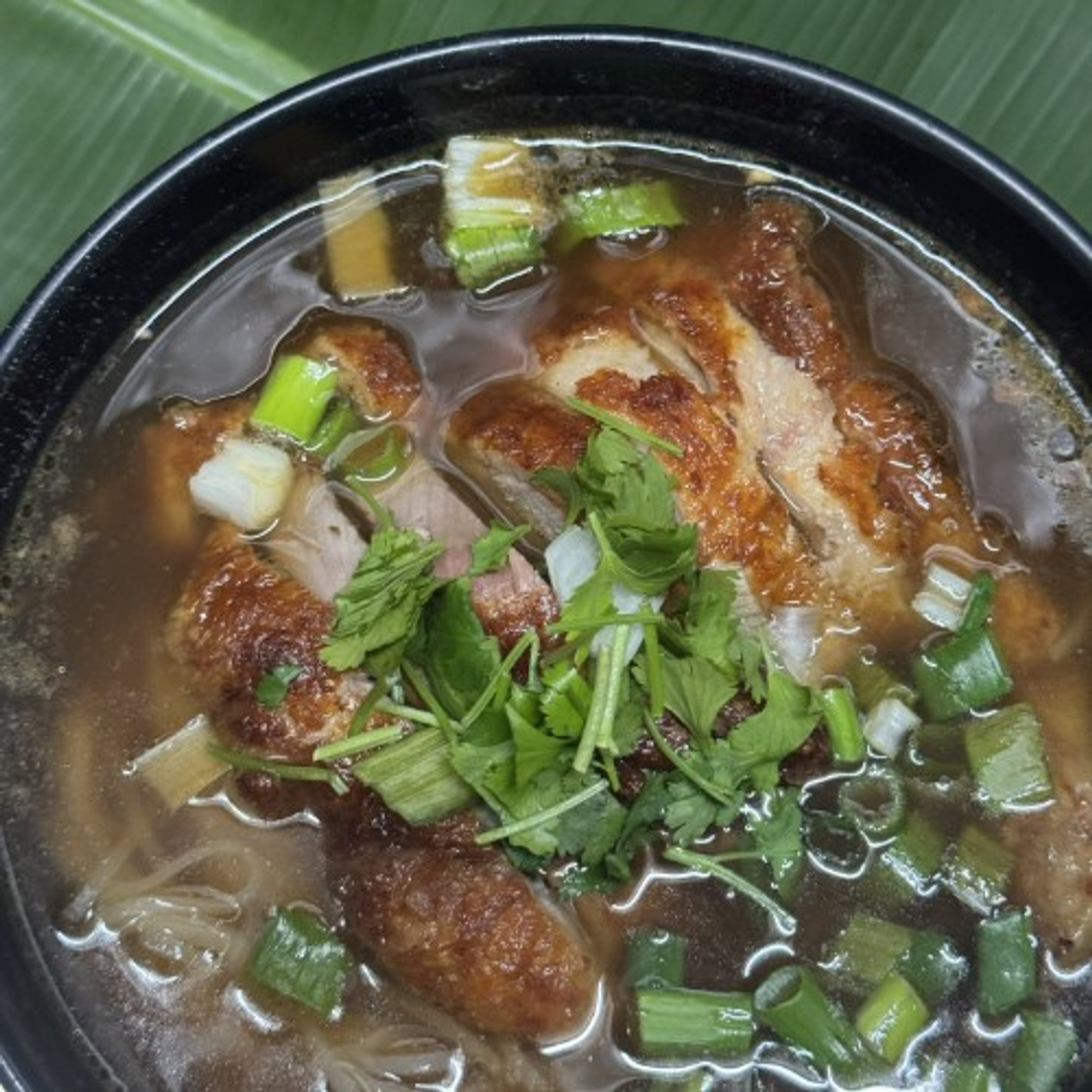 Roasted Duck Noodle Soup