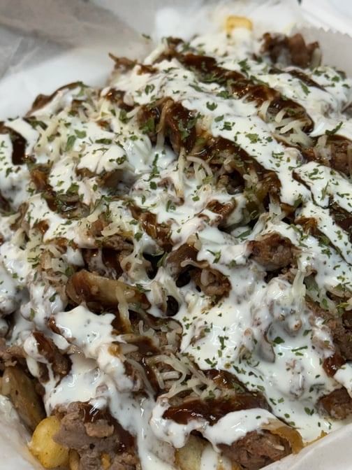 Steak Philly Loaded Fries