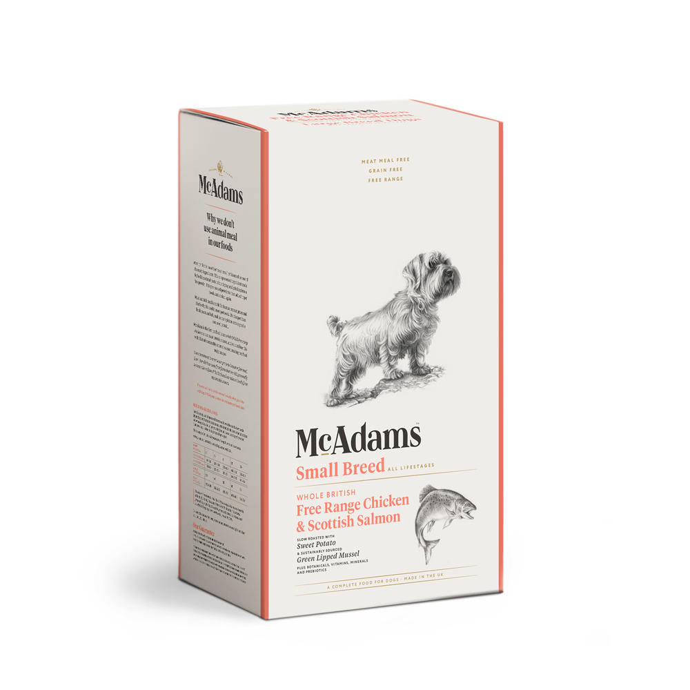 McAdams Free Range Chicken & Salmon Small Breed Dog