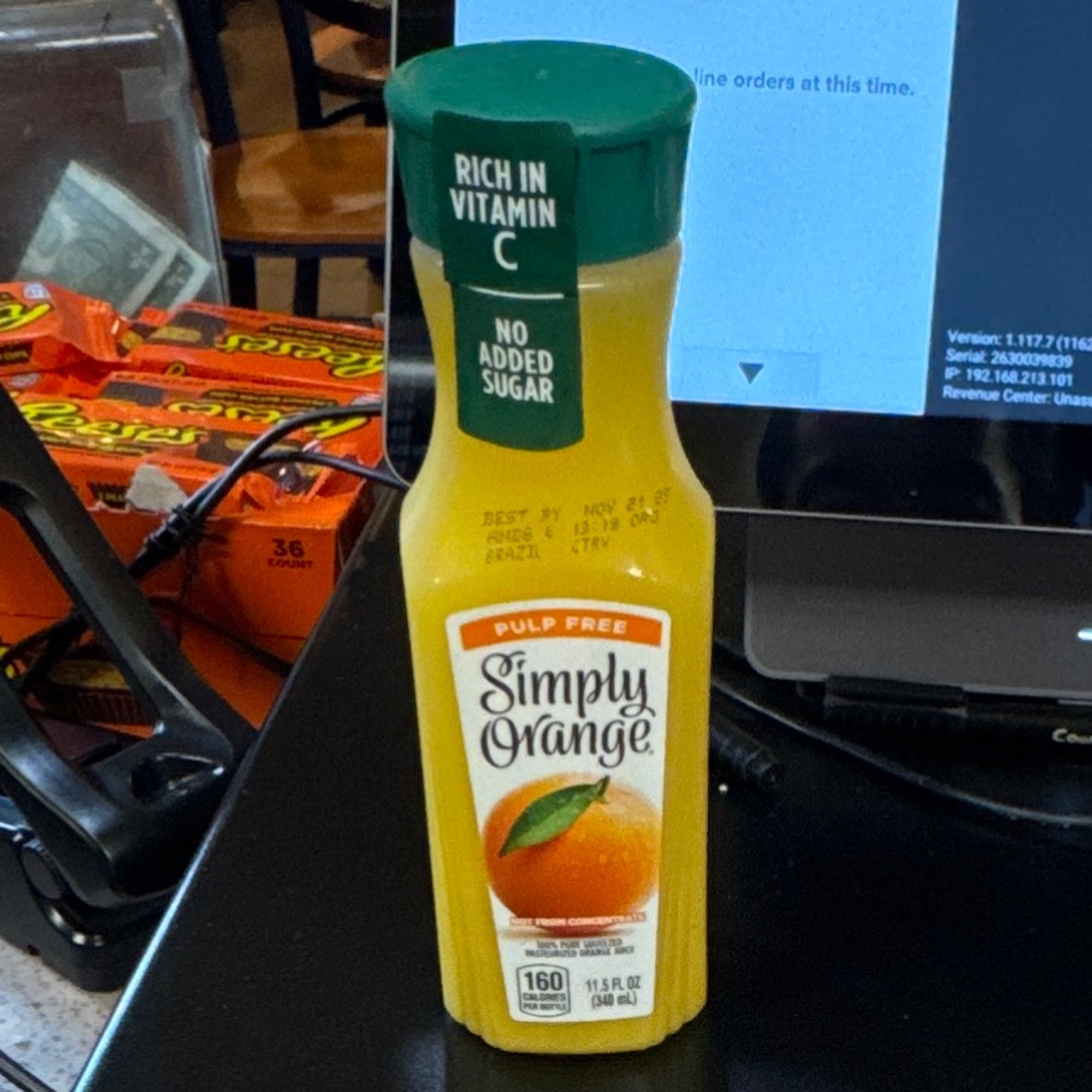 Simply orange juice