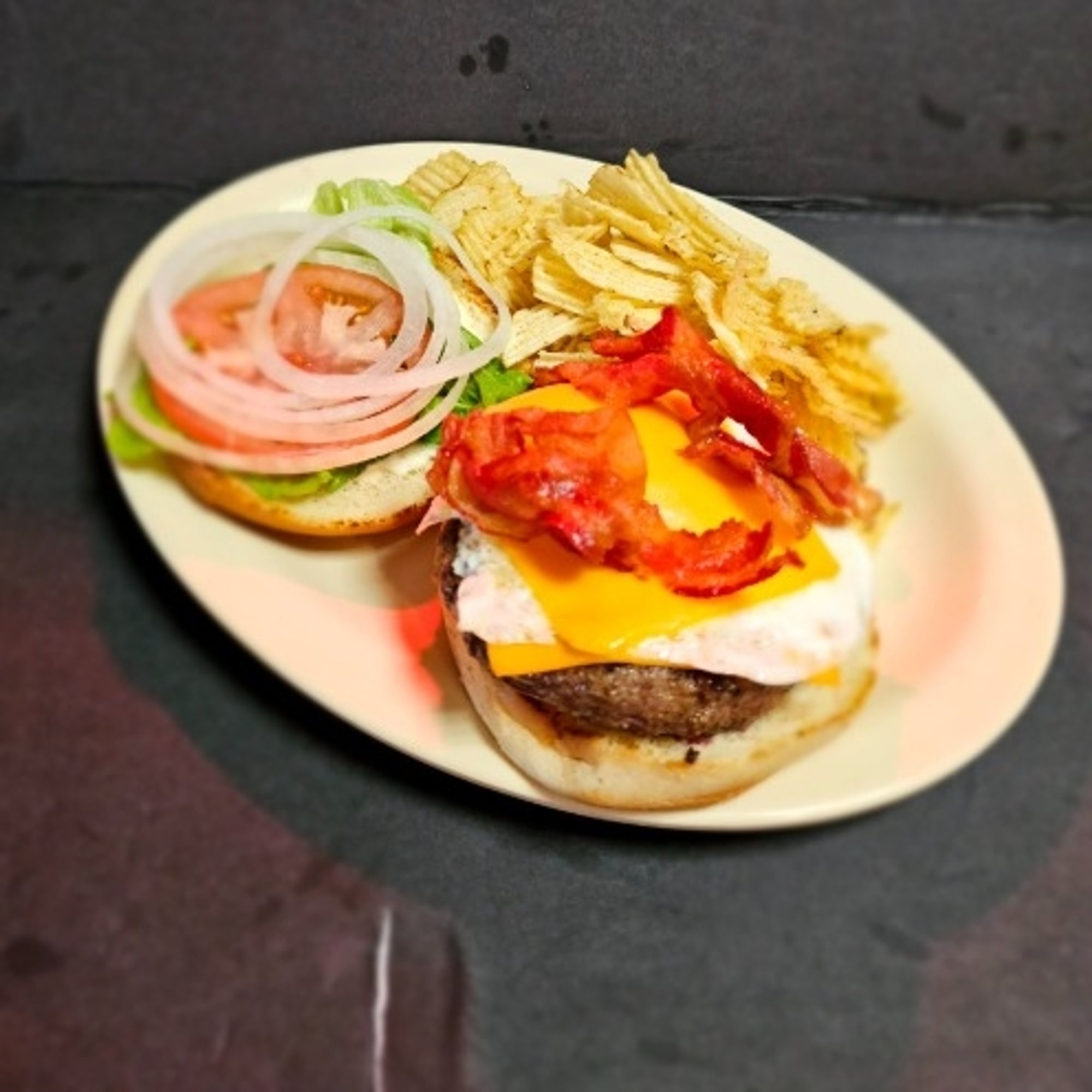 Rise and shine burger