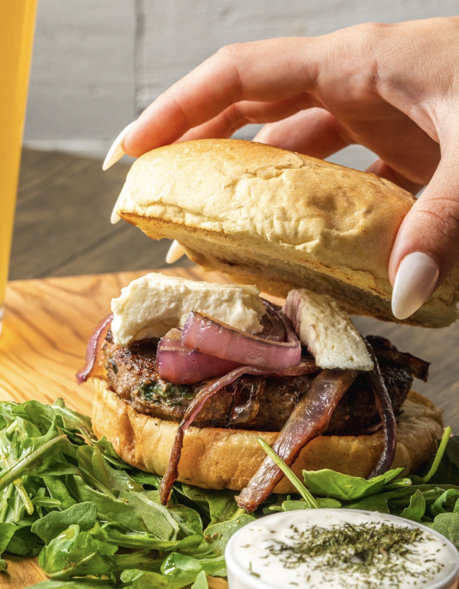 Mighty Lamb Burger