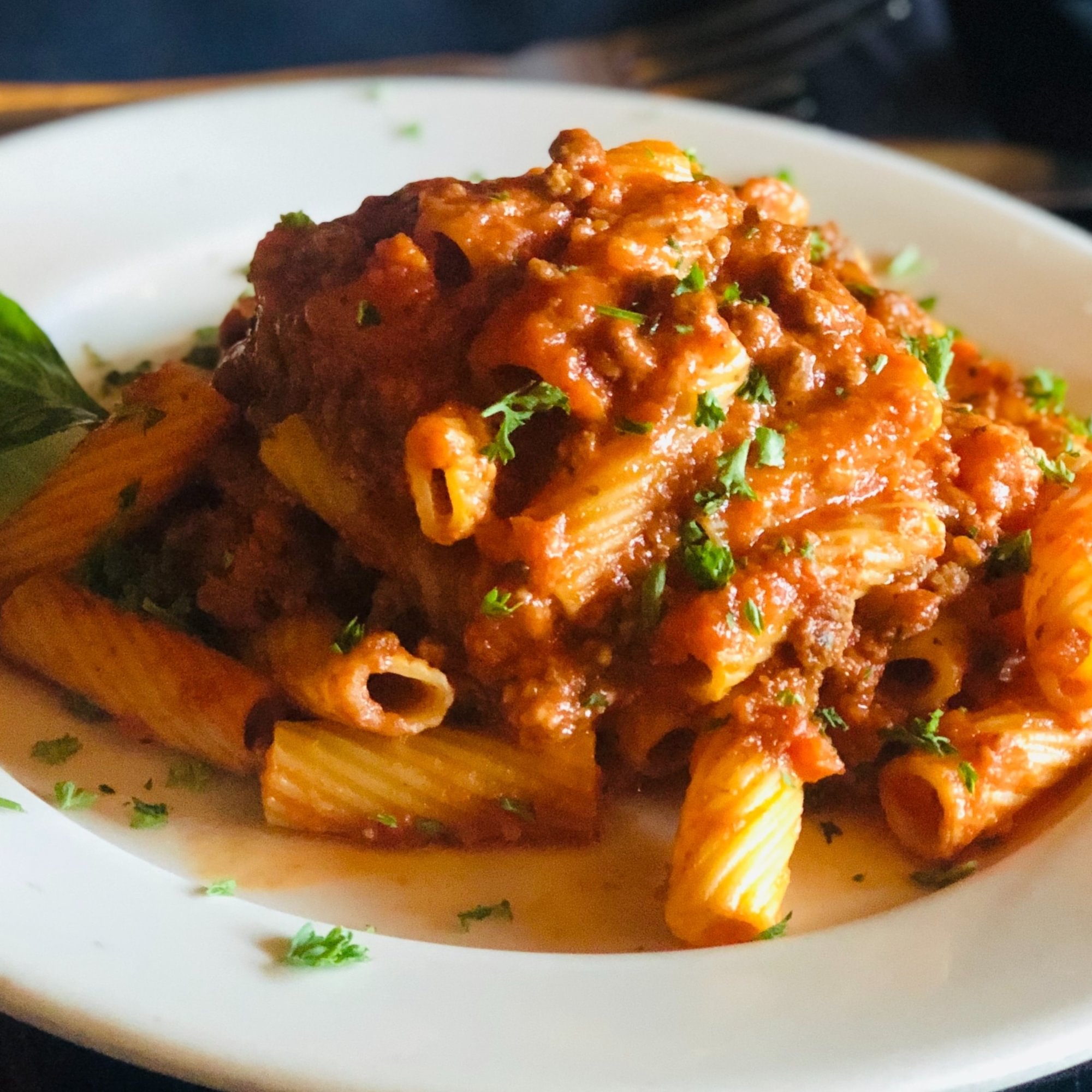 Rigatoni Bolognese