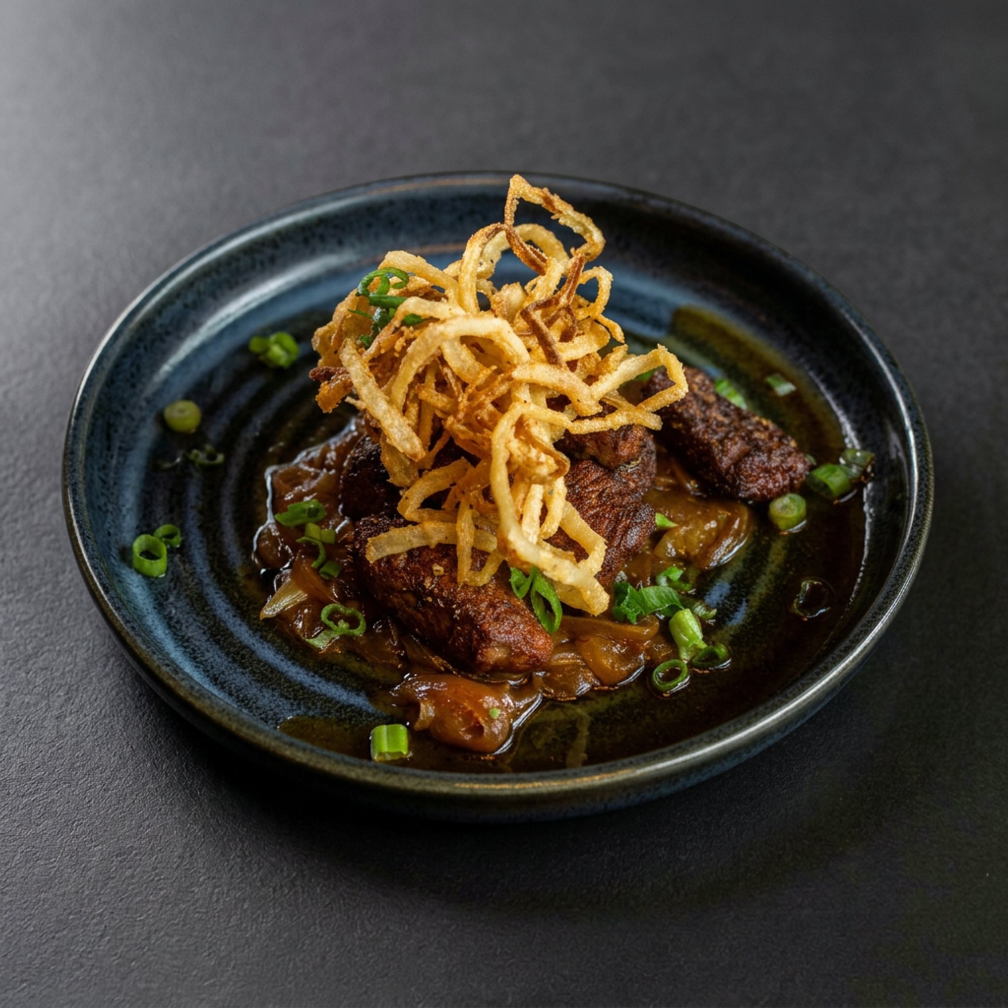 French Onion Beef Bites