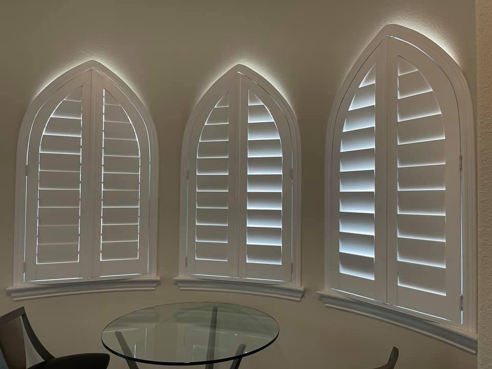 Special Arched Shutters in Georgetown