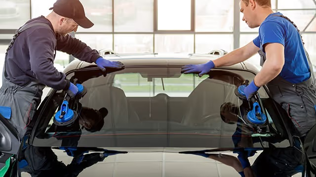 Sky Windshield Glass Image